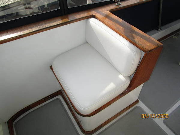 Monk-Double Cabin 2002-Til You Cant Bay City-Michigan-United States-36 Monk flybridge starboard forward seating-6112293
