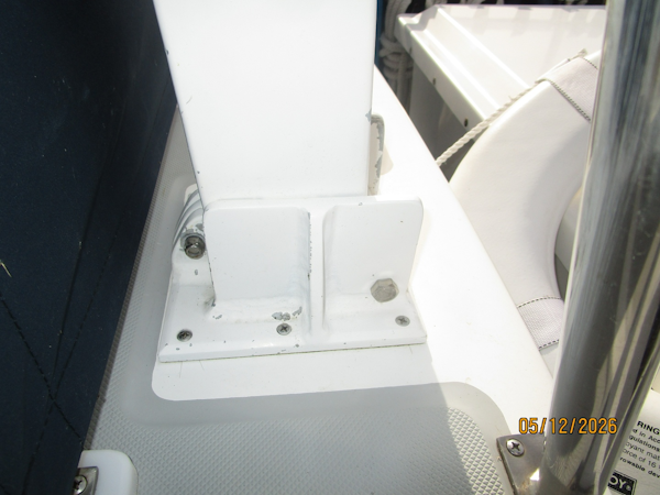 Monk-Double Cabin 2002-Til You Cant Bay City-Michigan-United States-36 Monk mast base hinge-6112319
