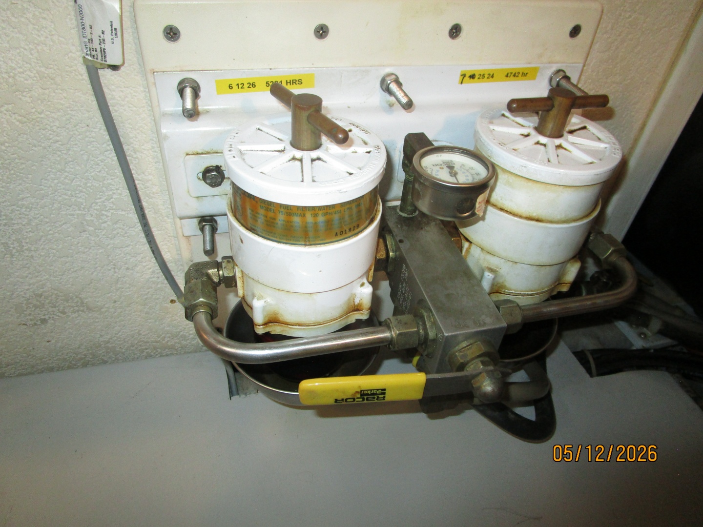 Monk-Double Cabin 2002-Til You Cant Bay City-Michigan-United States-36 Monk Racor fuel filters-6112333 | Thumbnail