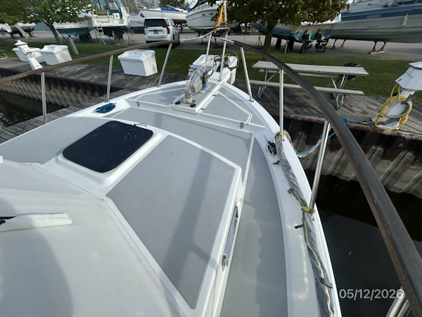Monk-Double Cabin 2002-Til You Cant Bay City-Michigan-United States-36 Monk foredeck1-6112296