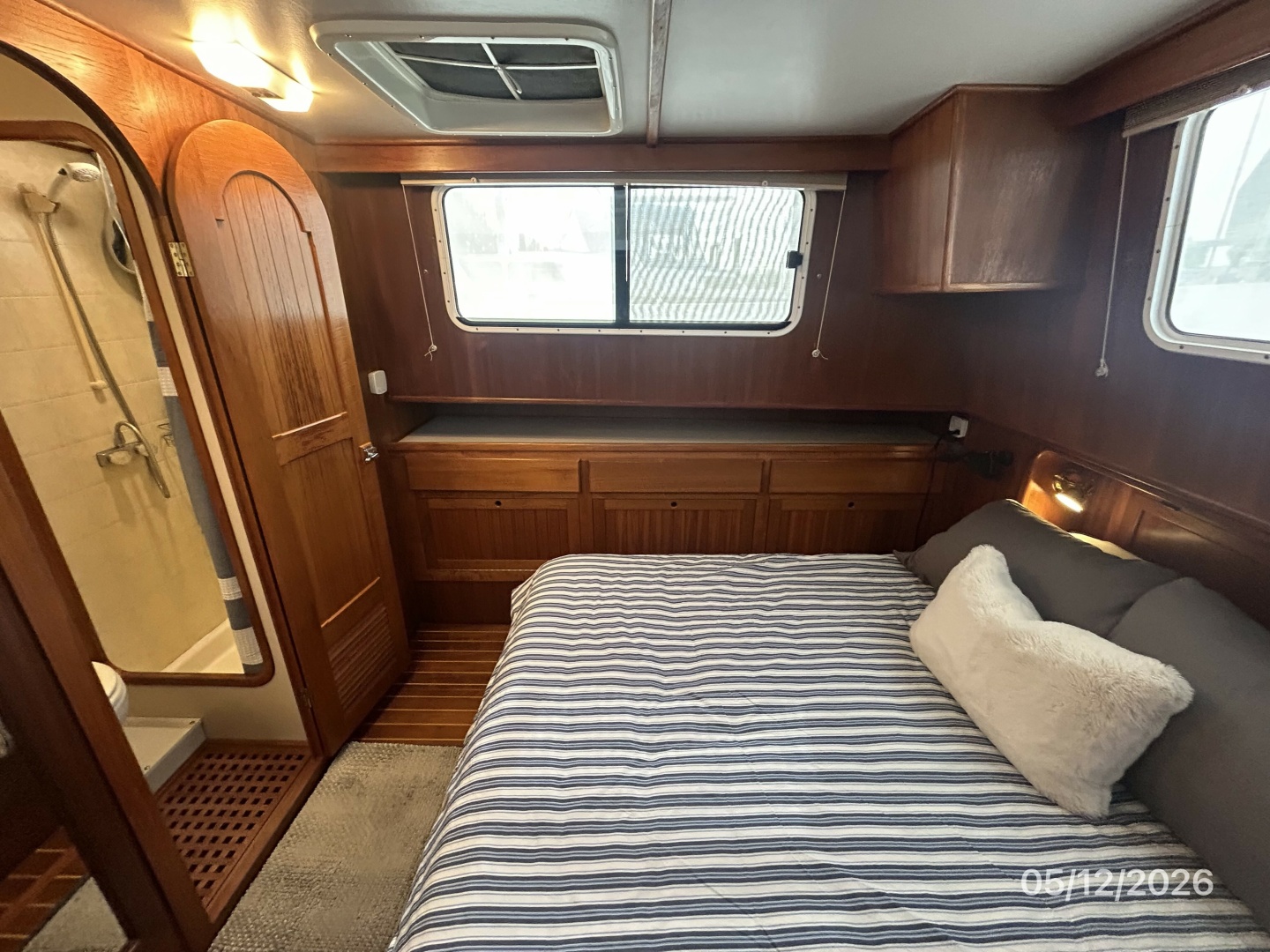 Monk-Double Cabin 2002-Til You Cant Bay City-Michigan-United States-36 Monk master stateroom starboard-6112325 | Thumbnail