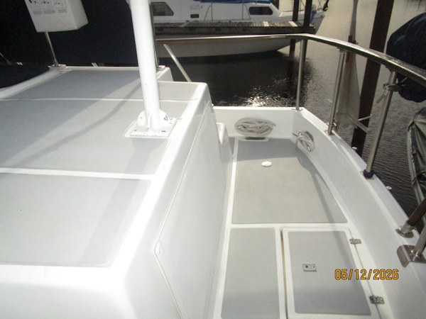 Monk-Double Cabin 2002-Til You Cant Bay City-Michigan-United States-36 Monk aftdeck starboard-6112278