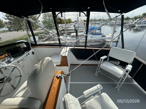 Monk-Double Cabin 2002-Til You Cant Bay City-Michigan-United States-36 Monk flybridge starboard-6112294