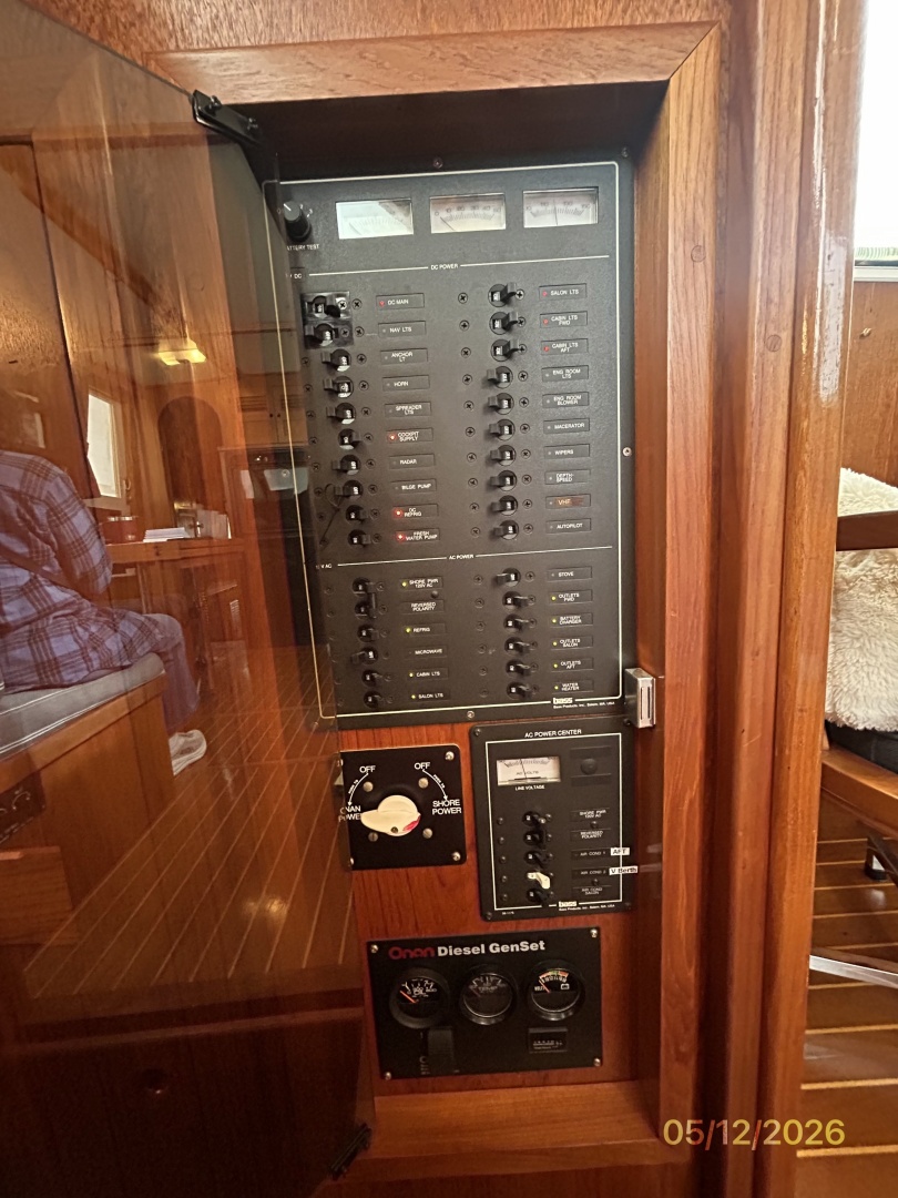 Monk-Double Cabin 2002-Til You Cant Bay City-Michigan-United States-36 Monk electrical panel-6112284 | Thumbnail