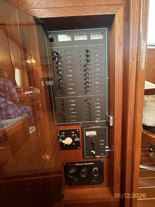 Monk-Double Cabin 2002-Til You Cant Bay City-Michigan-United States-36 Monk electrical panel-6112284