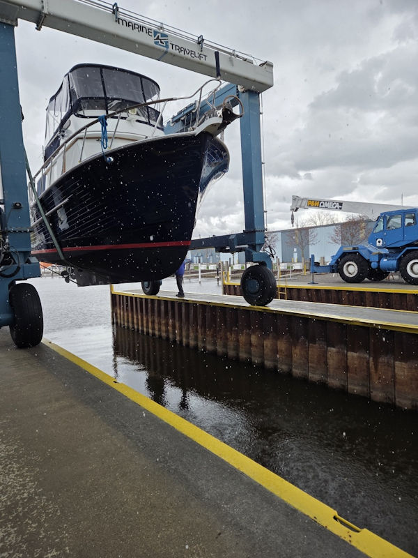 Monk-Double Cabin 2002-Til You Cant Bay City-Michigan-United States-36 Monk hauled out2-6112360