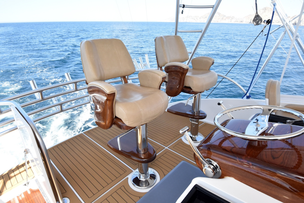 Viking-55 Convertible 2016-TAG Team Cabo San Lucas-Mexico-2016 Viking 55 Convertible TAG Team Helm Seating-6112500