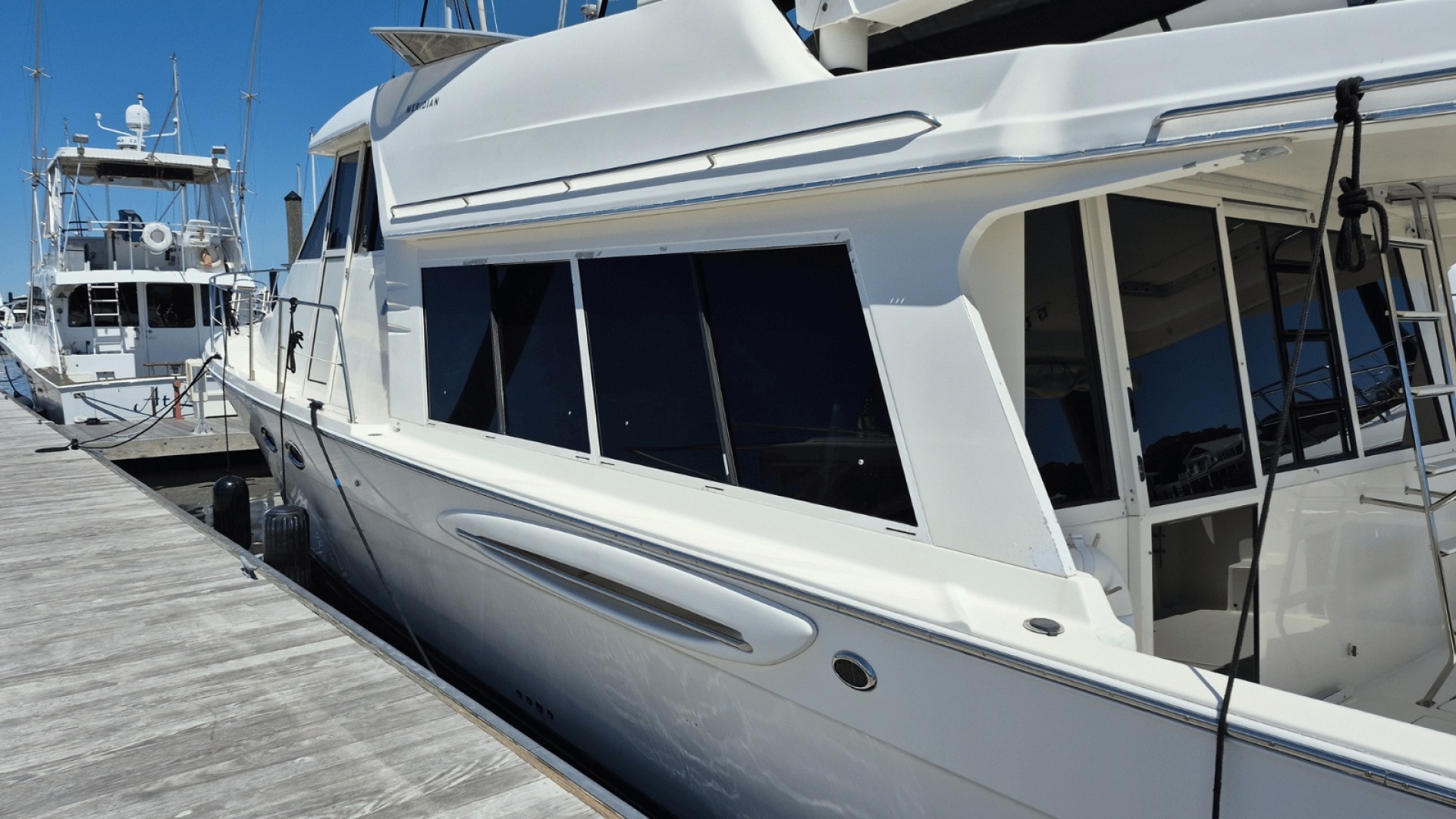 Meridian-490 Pilot House 2008-Dancyn Southport-North Carolina-United States-Port Side-6112979 | Thumbnail