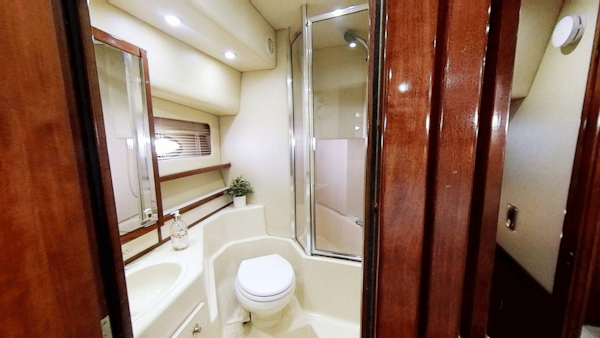 Meridian-490 Pilot House 2008-Dancyn Southport-North Carolina-United States-Owners Head with Tub/Shower-6112999