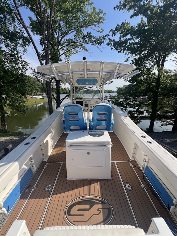 Sea Fox-286 Center Console 2012 -Grand Rivers-Kentucky-United States-Cockpit looking fwd-6115285