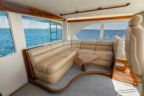 Viking-Enclosed Flybridge 2007-SALT THERAPY NEWPORT -Rhode Island-United States-Enclosed Bridge Seating-6115578