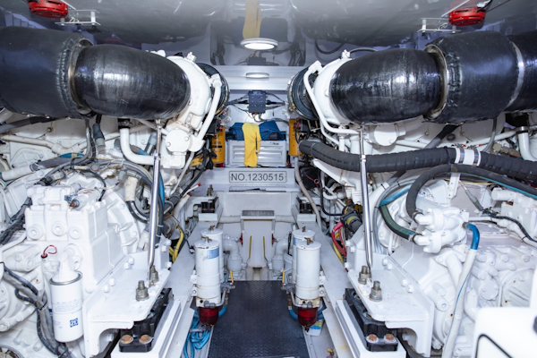Viking-Convertible 2008-DEBS JEM North Palm Beach-Florida-United States-Viking 60 DEBS JEM  Engine Room-6135974