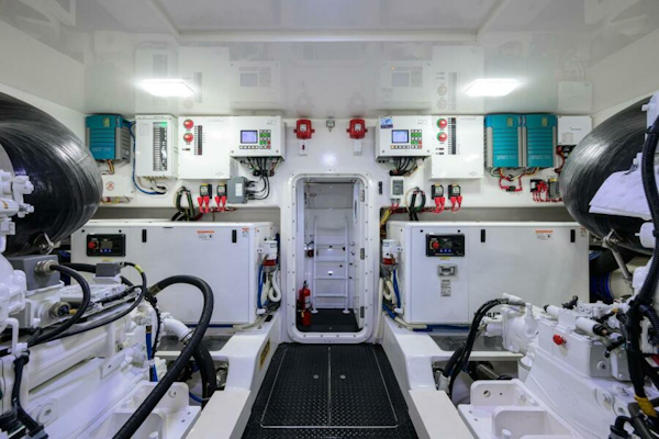 Viking-80 Convertible 2019-LAMPLIGHTER North Palm Beach-Florida-United States-Viking 80  LAMPLIGHTER  Engine Room-6141823