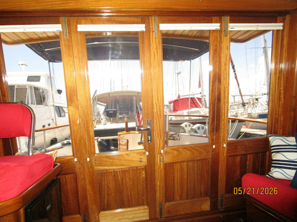 Menorquin-130 2004-Aventura Brunswick-Georgia-United States-43 Menorquin pilothouse aft-6155179