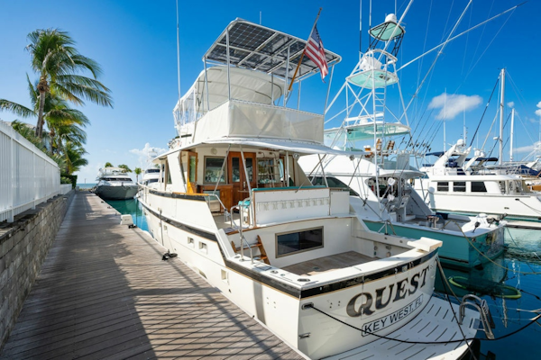 Hatteras-Yacht Fish 1979 -KEY WEST-Florida-United States-6180157