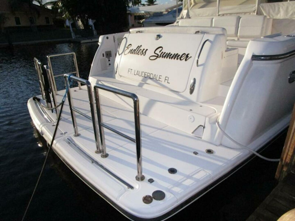 Tiara Yachts-5200 Express 2003-ENDLESS SUMMER Ft. Lauderdale-Florida-United States-Extra Wide Swim Platform-6186524