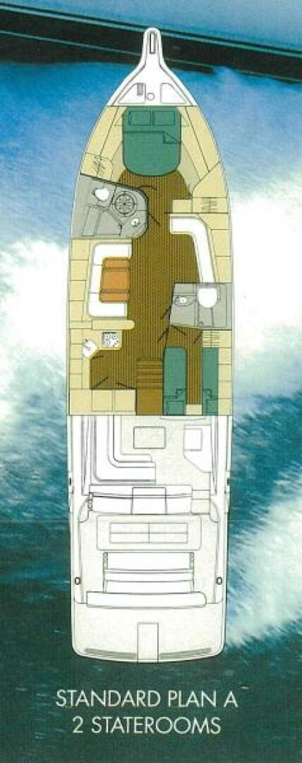 Tiara Yachts-5200 Express 2003-ENDLESS SUMMER Ft. Lauderdale-Florida-United States-Standard Plan A  2 Staterooms-6186544