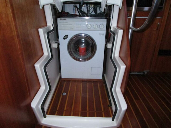 Tiara Yachts-5200 Express 2003-ENDLESS SUMMER Ft. Lauderdale-Florida-United States-Washer & Dryer Under Steps-6186488