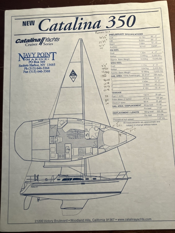 Catalina-Catalina 350 2004-Nautilus Sodus Point-New York-United States-6187779