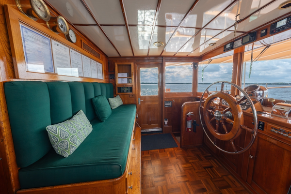 Mathis Trumpy-Trumpy Fantail 1939-INNISFAIL Jacksonville-Florida-United States-Wheelhouse-6223222