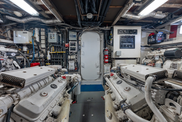 Mathis Trumpy-Trumpy Fantail 1939-INNISFAIL Jacksonville-Florida-United States-Engine Room-6223232