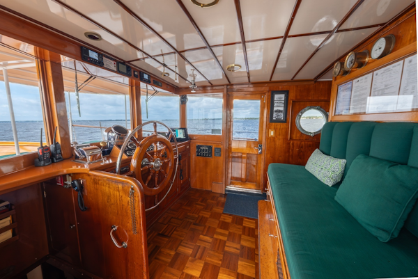 Mathis Trumpy-Trumpy Fantail 1939-INNISFAIL Jacksonville-Florida-United States-Wheelhouse-6223223