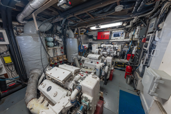 Mathis Trumpy-Trumpy Fantail 1939-INNISFAIL Jacksonville-Florida-United States-Engine Room-6223231