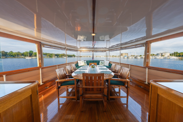 Mathis Trumpy-Trumpy Fantail 1939-INNISFAIL Jacksonville-Florida-United States-Aft Deck -6223204