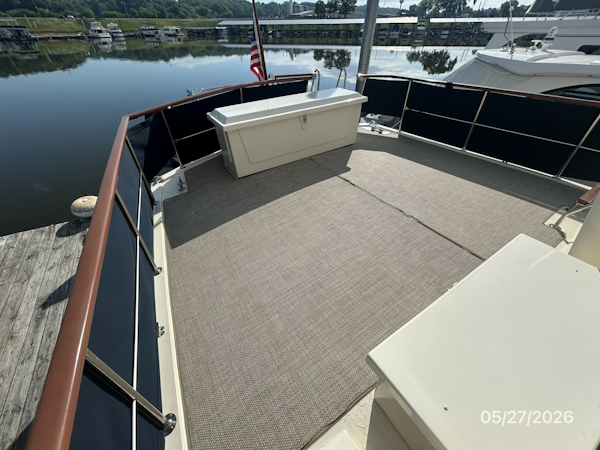 Hatteras-LRC 1981-RoBoat East Dubuque-Illinois-United States-42 Hatteras sundeck1-6248127