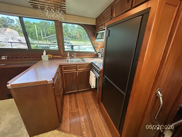 Hatteras-LRC 1981-RoBoat East Dubuque-Illinois-United States-42 Hatteras galley2-6248072