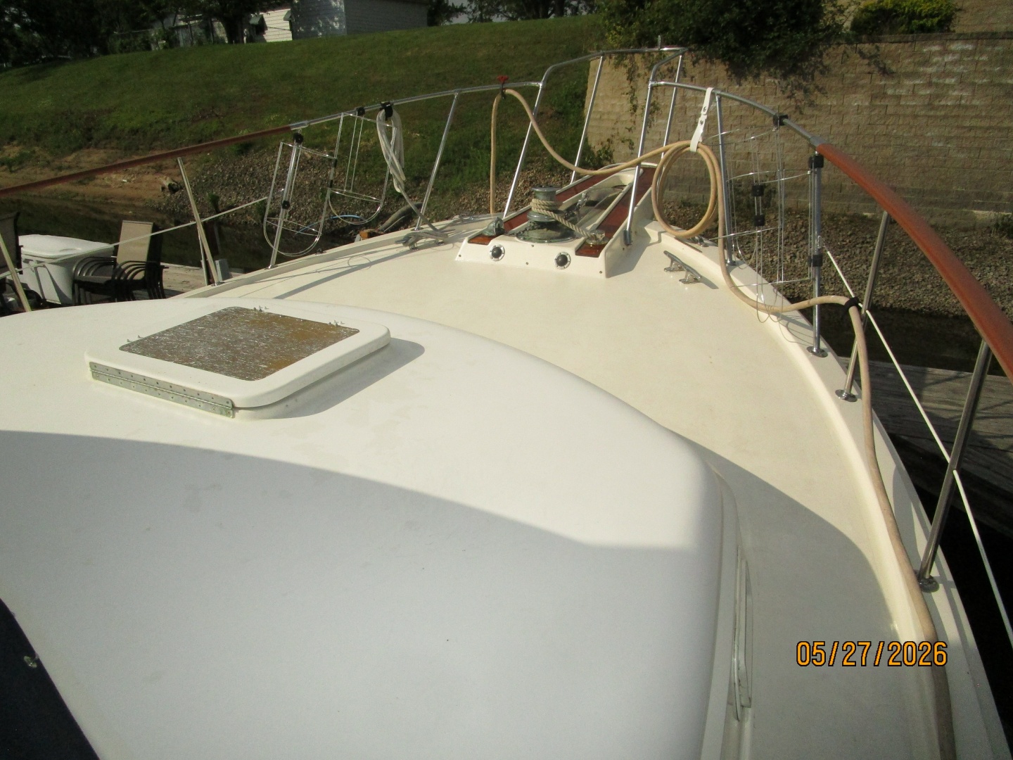 Hatteras-LRC 1981-RoBoat East Dubuque-Illinois-United States-42 Hatteras foredeck2-6248070 | Thumbnail