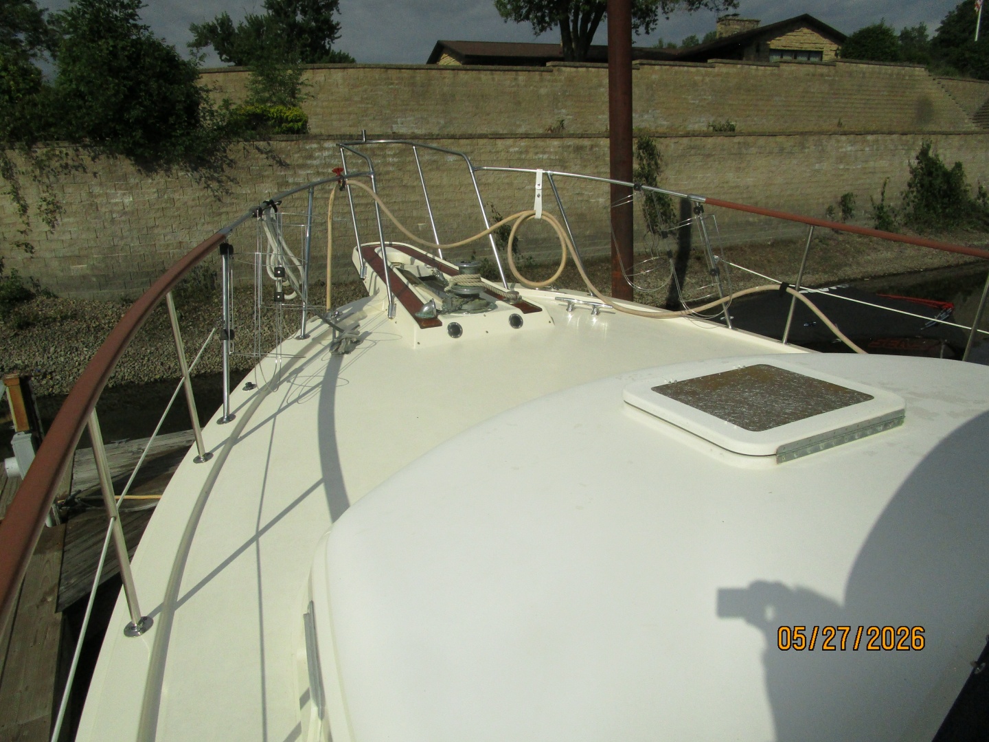 Hatteras-LRC 1981-RoBoat East Dubuque-Illinois-United States-42 Hatteras fordeck1-6248069 | Thumbnail