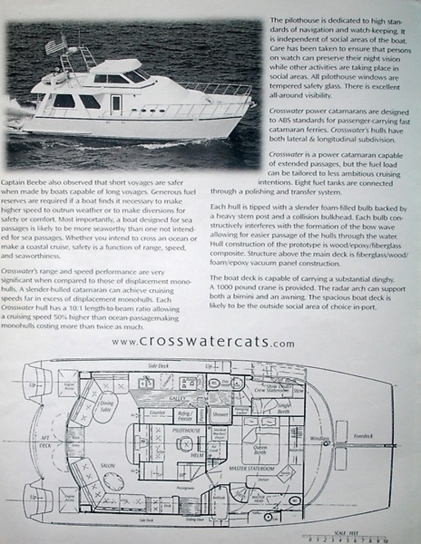 Custom-Crosswater Passagemaker 49 2001-Island Hopper Deale-Maryland-United States-0005730627-6248347 | Thumbnail