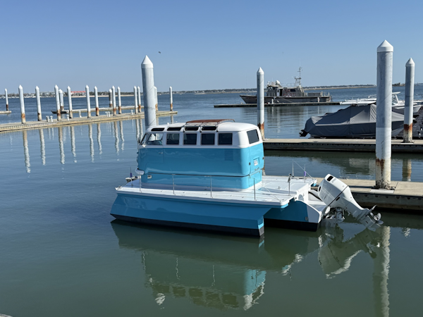 Custom-Whitacre Yacht Design VW Bus Tritoon 2024 -Charleston-South Carolina-United States-6256875
