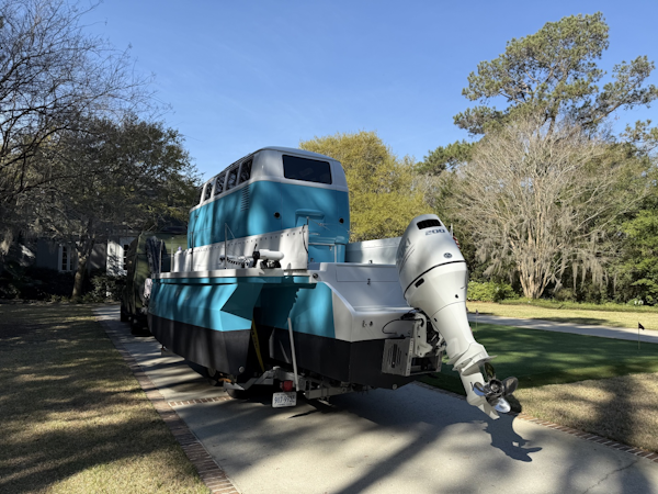 Custom-Whitacre Yacht Design VW Bus Tritoon 2024 -Charleston-South Carolina-United States-6256879