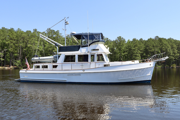 Grand Banks-46 Classic 1990-GRAND JOUR Chesapeake-Virginia-United States-Starboard Profile-6257747