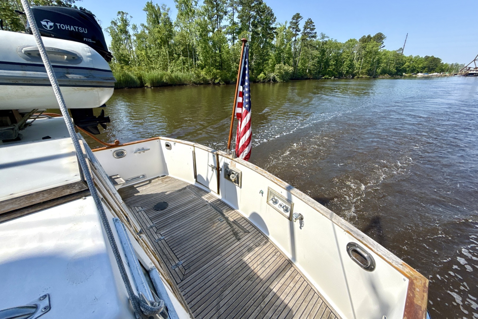 Grand Banks-46 Classic 1990-GRAND JOUR Chesapeake-Virginia-United States-Aftdeck Stern-6257766 | Thumbnail