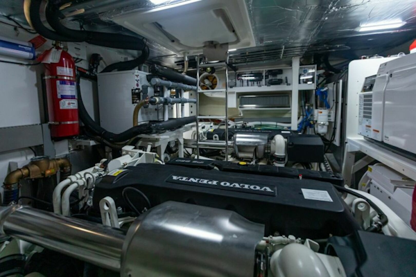 Prestige-630 Flybridge 2020-Truly Blessed Destin (Baytown Marina)-Florida-United States-2020 Prestige 630 FB  Engine Room 2-6274113