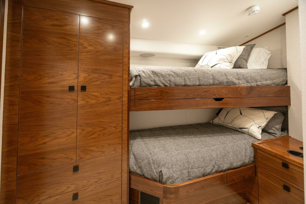 Viking-82 Convertible 2025-Boujie QUEPOS-Costa Rica-2025 82 Viking Convertible Boujie Port Aft Crew Stateroom-6811590