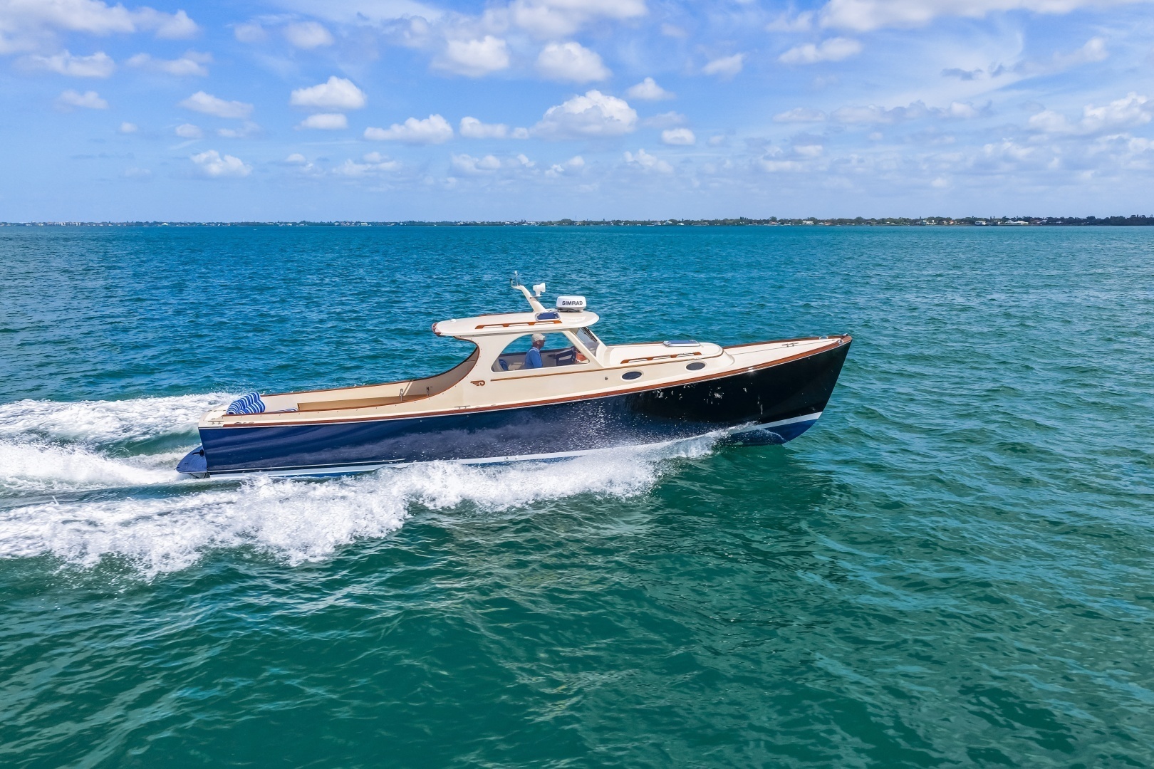Hinckley-Picnic Boat 36 1998-Saddle Up Sarasota-Florida-United States-1998 36 Hinckley Picnic Boat Running Shot-6310528 | Thumbnail