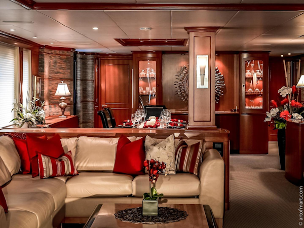 Delta Marine-Tri-Deck MY 1998-MURPHYS LAW Ft. Lauderdale-Florida-United States-Main Salon-617367