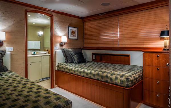 Delta Marine-Tri-Deck MY 1998-MURPHYS LAW Ft. Lauderdale-Florida-United States-Twin Guest Stateroom-617373