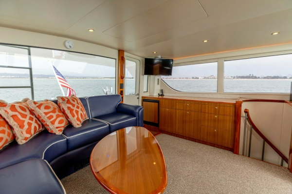 Viking-74 Enclosed Bridge 2006-KICKBACK Seattle-Washington-United States-2006 Viking 74 Convertible  KICKBACK-6169683
