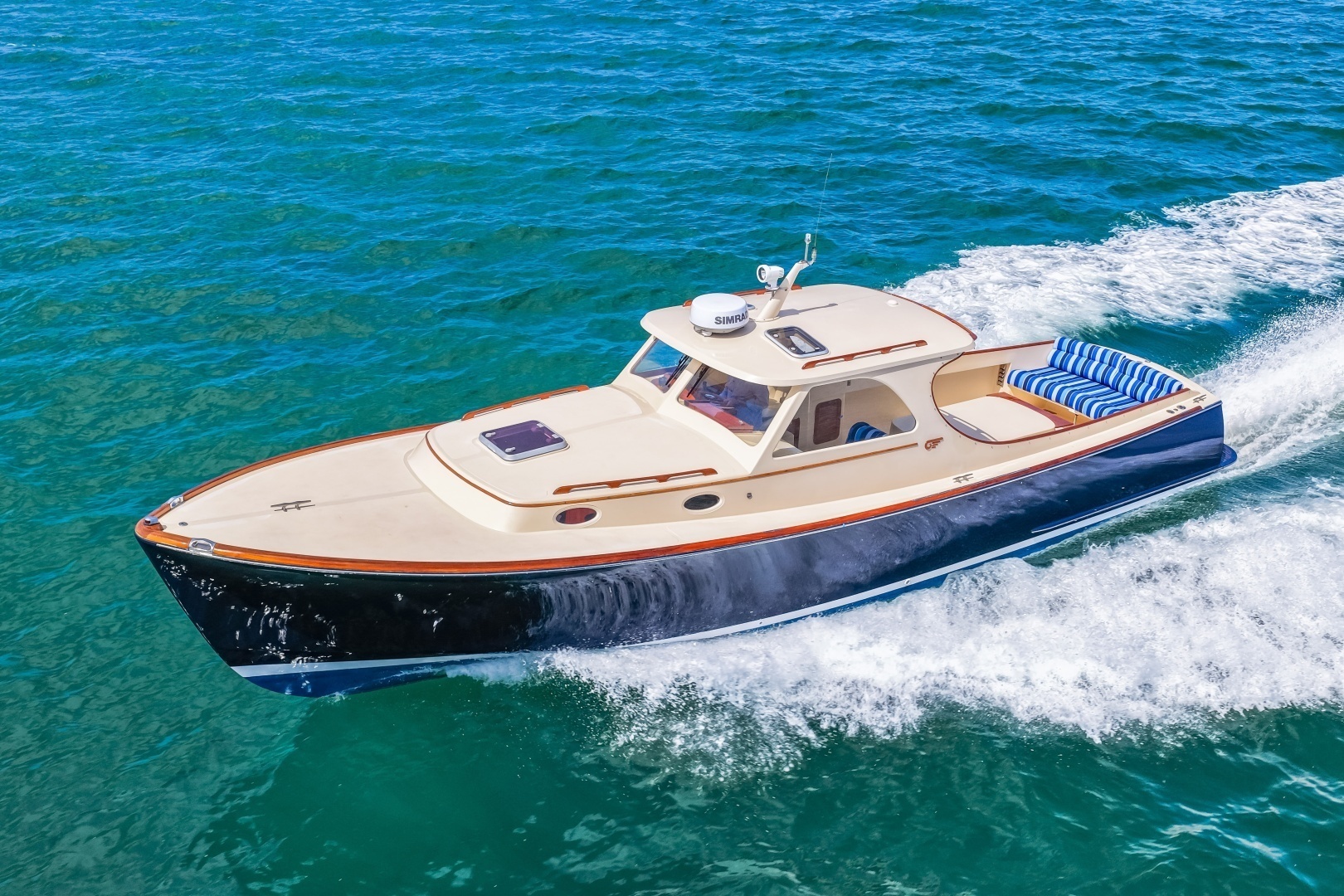 Hinckley-Picnic Boat 36 1998-Saddle Up Sarasota-Florida-United States-1998 36 Hinckley Picnic Boat Running Shot-6310510 | Thumbnail