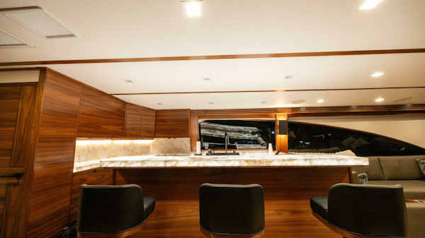 Viking-82 Convertible 2025-Boujie QUEPOS-Costa Rica-2025 82 Viking Convertible Boujie Bar Seating-6811564