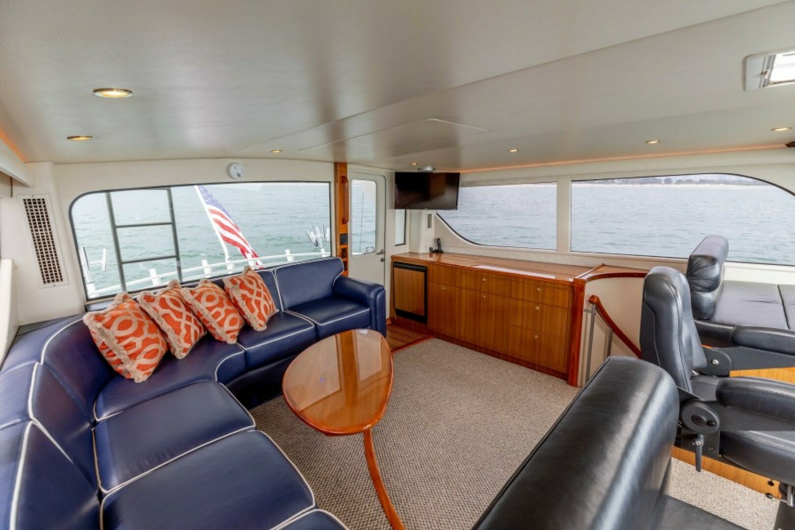 Viking-74 Enclosed Bridge 2006-KICKBACK Seattle-Washington-United States-2006 Viking 74 Convertible  KICKBACK-6169638 | Thumbnail