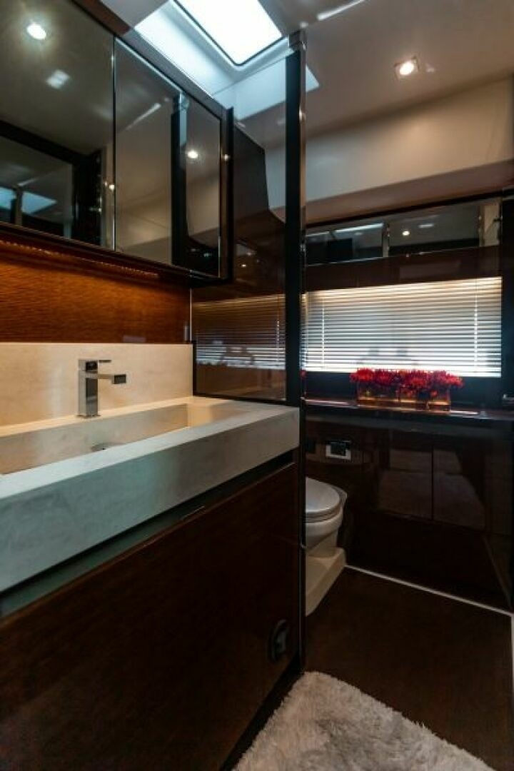 Prestige-630 Flybridge 2020-Truly Blessed Destin (Baytown Marina)-Florida-United States-2020 Prestige 630 FB  Master Head-6274082 | Thumbnail