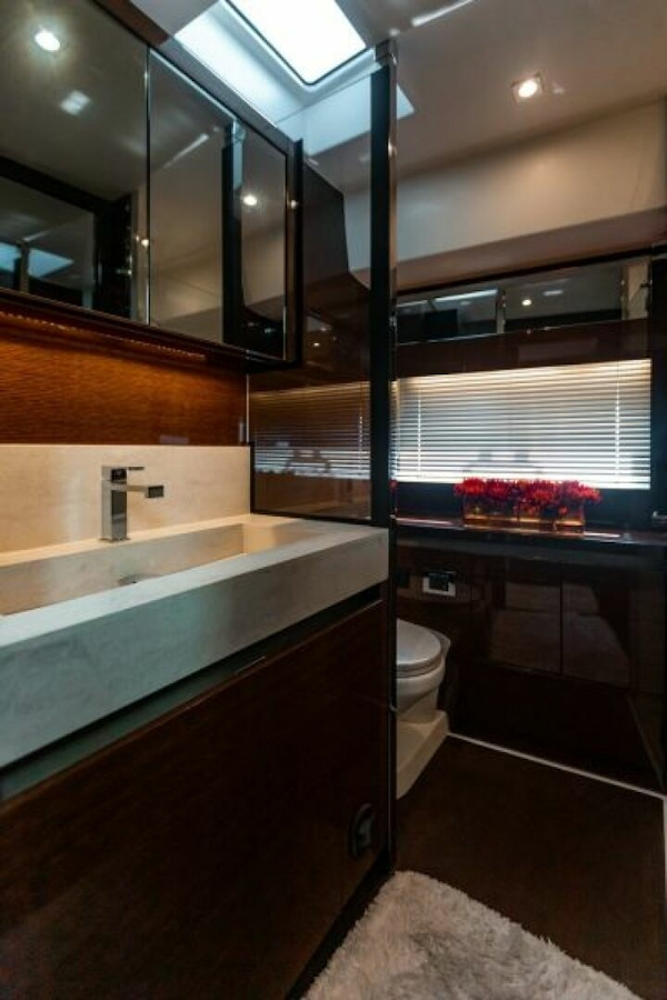 Prestige-630 Flybridge 2020-Truly Blessed Destin (Baytown Marina)-Florida-United States-2020 Prestige 630 FB  Master Head-6274082
