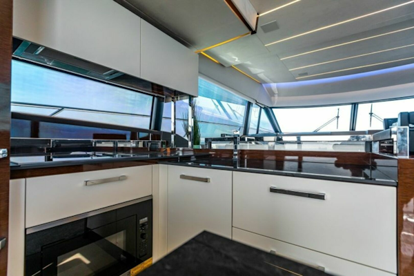 Prestige-630 Flybridge 2020-Truly Blessed Destin (Baytown Marina)-Florida-United States-2020 Prestige 630 FB  Galley 3-6274072