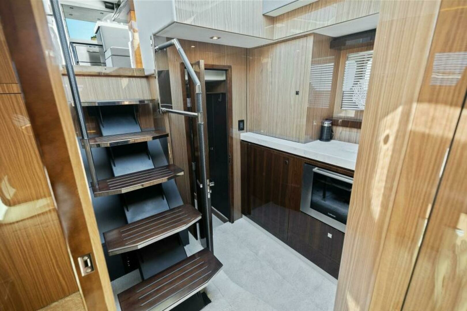 Cruisers Yachts-60 Cantius Fly 2023-Miss Tracy Lane Destin-Florida-United States-2023 Cruisers Yachts 60 Cantius Fly Companionway-6800174 | Thumbnail
